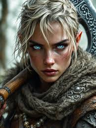 D&D character descriptions in MS Paint art