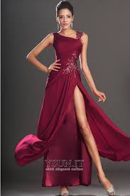 Vediamo allora alcuni consigli su come realizzare un vestito da ballo. Abito Da Ballo Estate Spacco Coscia Alto Scollo Asimmetrico Mezza Coperta Dsun It