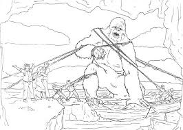 Kong coloring pages with cintiq pro. The Explorers Catch King Kong Coloring Pages The Explorers Catch Coloring Home