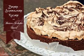 Keine ahnung, warum, aber unsere rezepte im »the. Saftiger Birnen Schoko Kuchen Mit Baiserswirl Eat And Feast