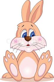 Cute rabbit astronaut with carrot rocket cartoon icon illustration. Rabbit Cartoon Stock Vector Colourbox