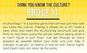 Check spelling or type a new query. Amazon Com Culturetags A Game For People Who Love Hashtags The Culture Party Game Set For Family Fun Or Virtual Play Age 13 Years And Up Kitchen Dining