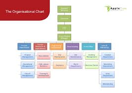 boutique hotel organization chart