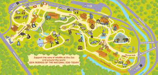 National Zoo Map Washington Dc Vacation Dc Zoo Washington Dc Travel