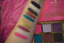 I hope you guys enjoy this chit chat . Jeffree Star Beauty Killer Eyeshadow Palette Review Swatches Cruelty Free Vegan Zosomorgan