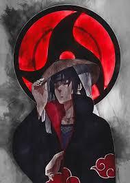 Uchiha Itachi 5 16 Poster Print By Sobat Coolren Displate In 2020 Itachi Uchiha Itachi Uchiha Art Naruto Drawings