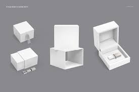 Acrylic Usb Drive Slide Box Mockup Slide Box Box Mockup Mockup