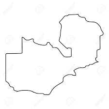 4 united nations january 2004 department of peacekeeping operations cartographic section international boundary national capital. Map Of Zambia Outline Silhouette Of Zambia Map Vector Illustration Royalty Free Cliparts Vectors And Stock Illustration Image 126664932
