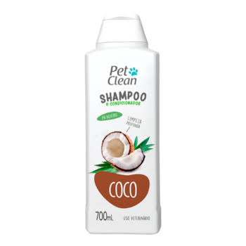 SHAMPOO E CONDICIONADOR COCO - PET CLEAN