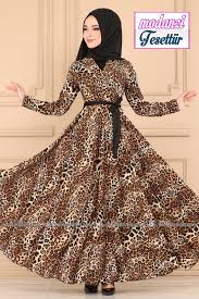 Kruvaze Detay Tesettur Elbise 9727w153 Desen 2 Moda Selvim Elbise Elbise Moda Stilleri Moda