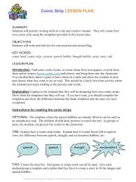Maybe you would like to learn more about one of these? Comic Strip Lesson Plan Pdf File 464kb Teach Children Esl