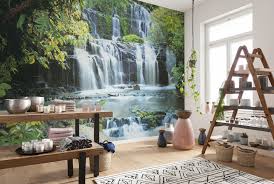 Photomurals And Wall Tattoos From Photomural Com High Quality Inexpensive Products From Komar Disney Star Wars Marvel National Geographic And Melli Mello Photomural Pura Kaunui Falls By Komar