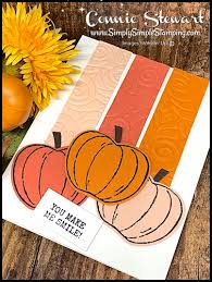 I am an end of an independent demonstrator with stampin' up and today, we're going to be making this card um gratitude card fall theme we're. 2 Fall Cards That Celebrate The Best Of The Season