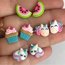 Boutique Licorne Monde Licorne Bijoux Pate Fimo Bijoux Fimo Idee Pate Fimo