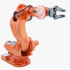 Abb Irb 7600 Industrial Robot 3d Max 3d Model Industrial Robots Robot 3d Robot