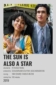 The Sun Is Also A Star Polaroid Poster In 2020 Film Posters Minimalist Best Movie Posters Movie Poster Wall