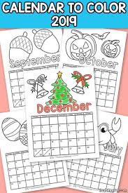 Saved by super teacher worksheets. Printable Calendar For Kids 2019 Itsybitsyfun Com