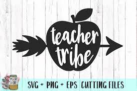 Download Teacher Tribe Svg Png Dxf Eps Cutting Files By Glitter Moonshine Svg Thehungryjpeg Com