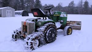 Building our tracked lawnmower ( larry the ripper). Half Track Garden Tractor Build With A John Deere 317 Homemade Ott Youtube