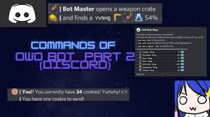 How To Use The Commands Of Owo Bot Part 2 Youtube