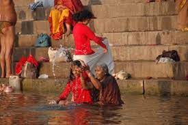 Gange Bagno Sacro India Sacramento