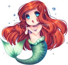 Resultado de imagen para ariel kawaii