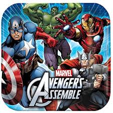 Marvel Marvel Comics Avengers Kids Birthday Party Pack Hulk Iron Man Captain America Thor To V Avengers Birthday Avengers Party Avenger Birthday Party