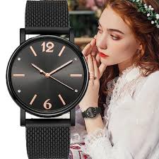 Orologi da polso casual da donna super sottili con cinturino in maglia al  quarzo da donna semplice e alla moda acquista in modo economico —  spedizione gratuita, recensioni reali con foto — Joom