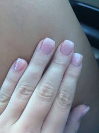 Shape your natural nails to desired length and shape. Acrylic Nails Natural Look New Expression Nails