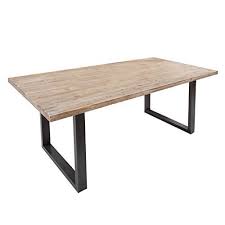Erleben sie, wie massivholz ihr zuhause veredelt! Massiver Esstisch Wotan Akazie 160cm Massivholz Tisch Esszimmer Holztisch Teakgrau Gekalkt Industrial Finish Wohnzimmertisch Holz Com