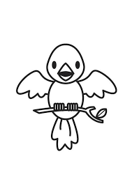 Make a printer friendly & pdf version of an. Kleurplaat Vogel Gratis Kleurplaten Om Te Printen Bird Coloring Pages Coloring Pages Animal Coloring Pages