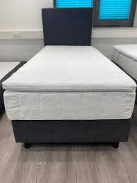 Sowohl erwachsene als auch kinder und jugendliche finden hier ihren schlaf. Fbf Boxspringbett Anthrazit 90x200 Mit Matratze Topper Kopfteil Neu Hotel Vertrageservice