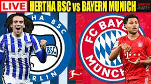 Fc bayern.tv live ist der blick hinter die kulissen des rekordmeisters. Hertha Berlin Vs Bayern Munich Highlights Bundesliga Football Match Live Stream Watchalong Cute766