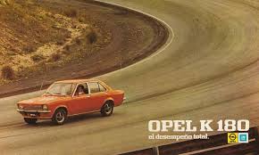 Argentina S T Car The K 180 Opel Car Car Brochure