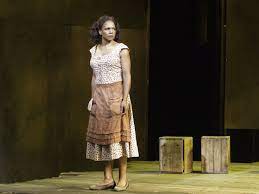 It amused critics to no end that a character named carrie snow was being played by a black woman. Audra Mcdonald Shaping Bess On Broadway Npr