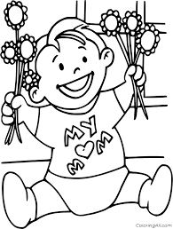 These disney coloring sheets will allow your kids to express their creativity and they're a great quiet time idea. Mother S Day Coloring Pages Coloringall