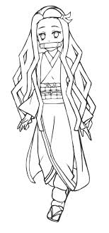 Anime has become popular outside the asian countries as well let us know how your child performed with these free anime coloring pages to print in the comment box below. Porukana On Twitter Finished A Sketch Of Nezukokamado Nezuko From Kimetsunoyaiba I M Literally Gonna Draw Every Single Character From Demon Slayer Owo Kimetsunoyaibafanart Https T Co R1lnkini9g