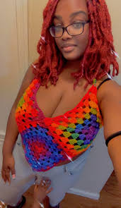 In love with the latest piece I made! I've been getting more into wearables  and I love it 🥰