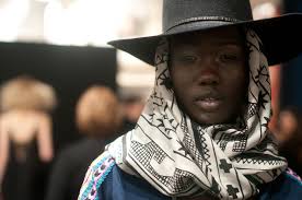 backstage @ Mara Hoffman show during Fashion week fall/wi…