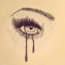 Draw a straight horizontal line between the u shape and the base … eye drawing crying easy. Crying Eye Drawing By Maul Mccartney C How To Draw Anime Eyes Eye Drawing Eyes Drawing