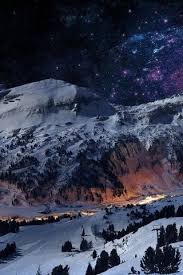 Free Snow Night Wallpaper Nature Landscape Wallpaper Iphone Wallpaper Winter Winter Wallpaper