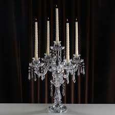Silver 5 arm aluminium wedding candelabra table centerpiece 60cm,75cm & 95cm. Wedding Table Decoration Items Crystal 5 Arm Candelabra In Candle Holders From Home Garden Peony Bridal Bouquet