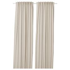 Annalouisa Curtains 1 Pair Beige 57x98 Ikea Blickdichte Gardinen Gardinenring Vorhange