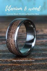 Handmade Titanium Ring Custom Made Ring Women S Wedding Etsy Wedding Band Engraving Cool Wedding Rings Black Wedding Rings