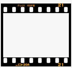 Fuji Border Film Frame Filmframe Vintage Film Strip Free Transparent Png Download Pngkey