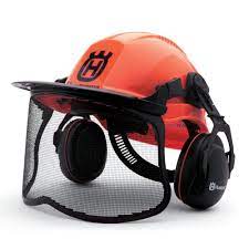 Husqvarna Chainsaw Safety Helmet Lowes Com In 2021 Helmet Chainsaw Safety Helmet