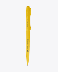 Guarantees the a good look for bright and dark designs and perfect fit to. Matte Pen Mockup In Stationery Mockups On Yellow Images Object Mockups