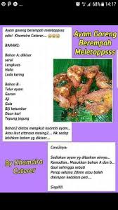 Boleh disimpan di dalam peti. Ayam Goreng Rempah Cooking Recipes Recipes Food
