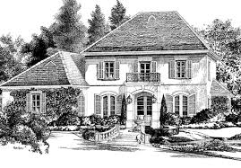Tucked away in ancient villages, charming houses offer a glimpse of a tranquility. Vacherie Court Andy Mcdonald Design Group Southern Living House Plans Southern House Plans French House Plans French Country House Plans