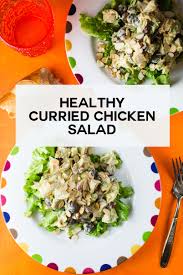 This Easy And Healthy Curried Chicken Salad Will Become A Family Favorite Makes A Chicken Salad Recipe With Almonds Chicken Salad Recipes Chicken Curry Salad